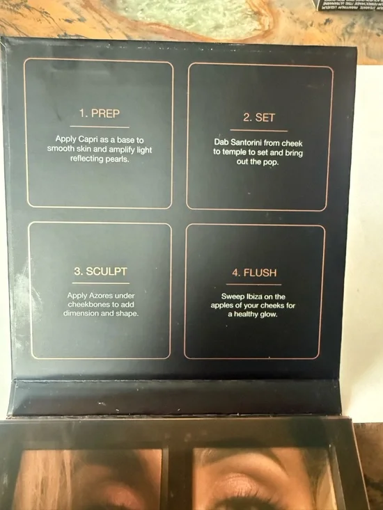 HUDA BEAUTY 3D Highlighter Palette Pink Sands Edition New/Perfect - Picture 3 of 5